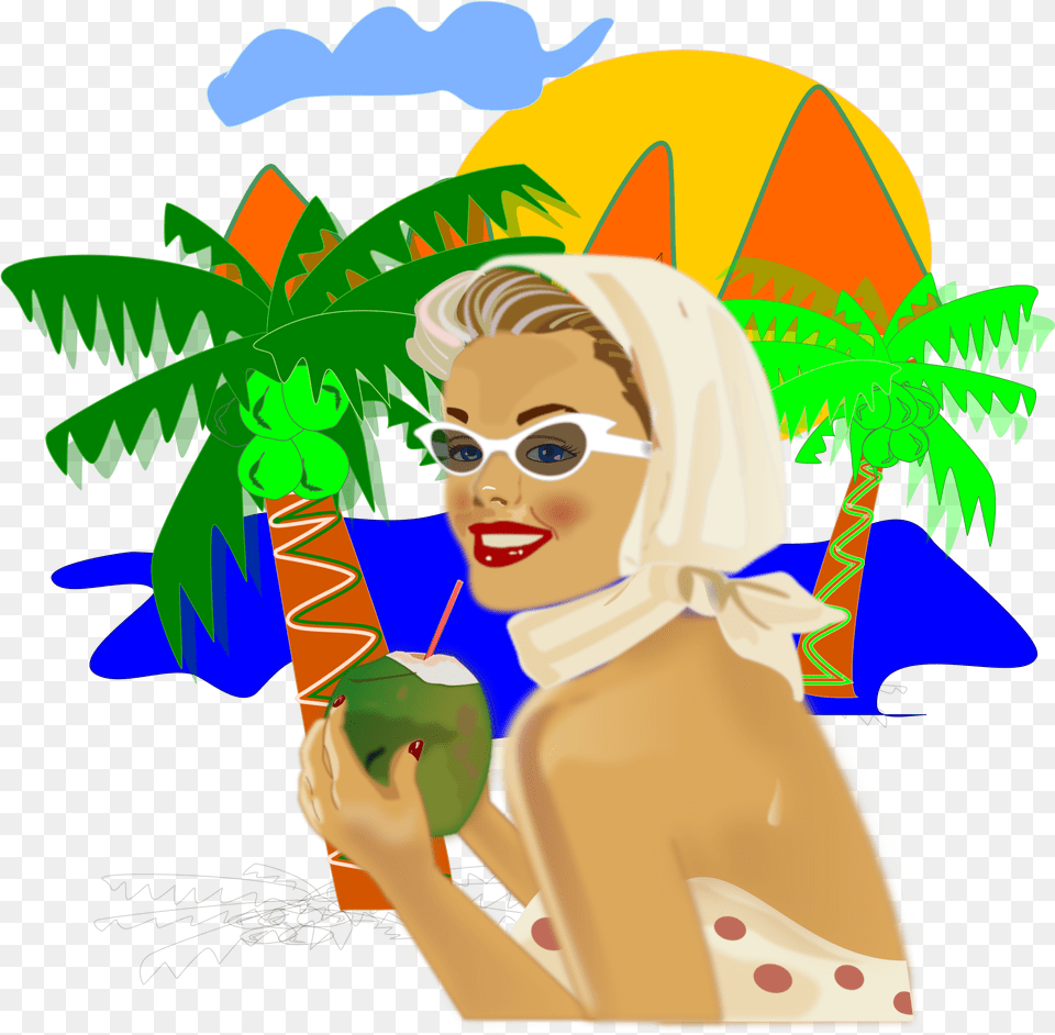 This Icons Design Of Mulhereternamente Linda, Summer, Woman, Adult, Female Png Image