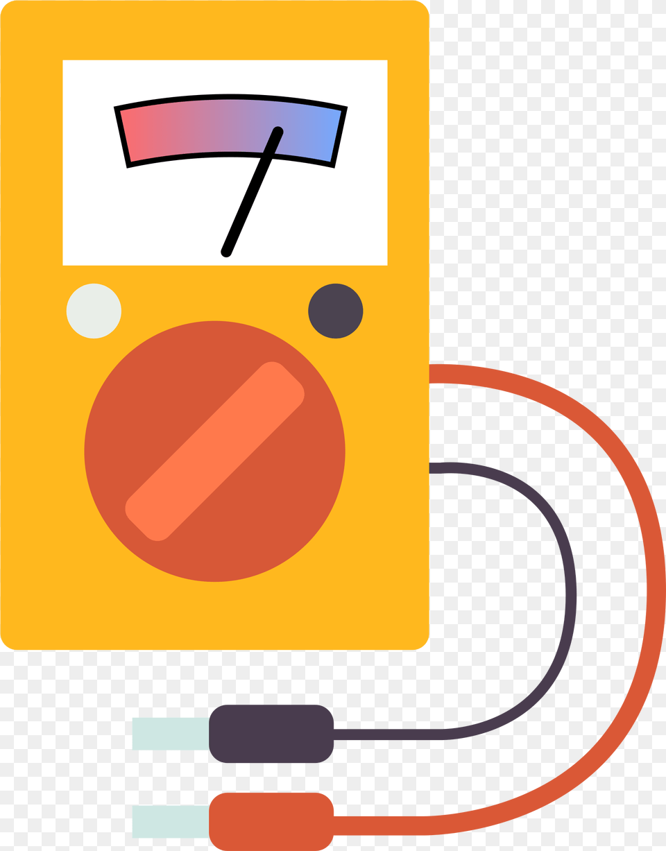 This Icons Design Of Multimeter Flat Design Png Image