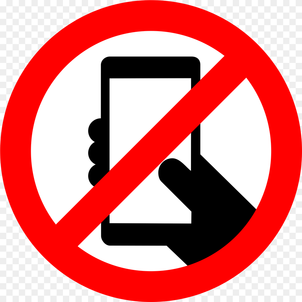 This Icons Design Of No Cell Phone Icon, Sign, Symbol, Electronics, Mobile Phone Free Transparent Png