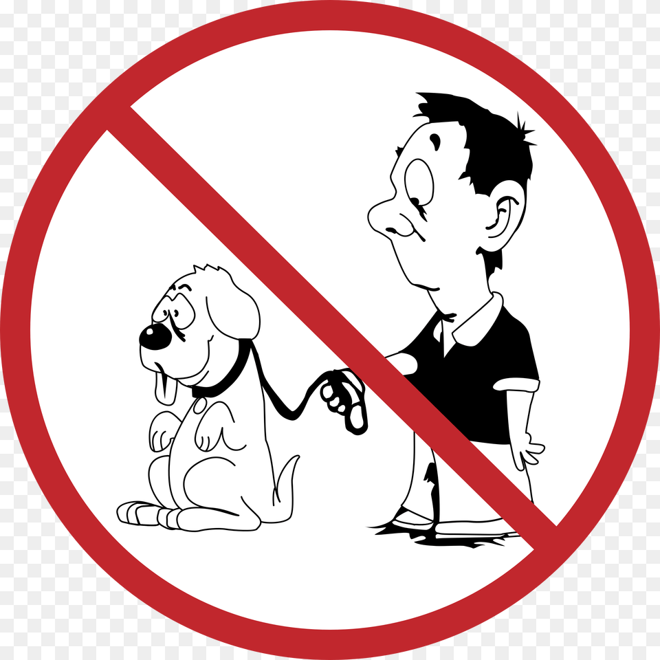 This Icons Design Of No Dogs Allowed, Person, Sign, Symbol, Face Free Png