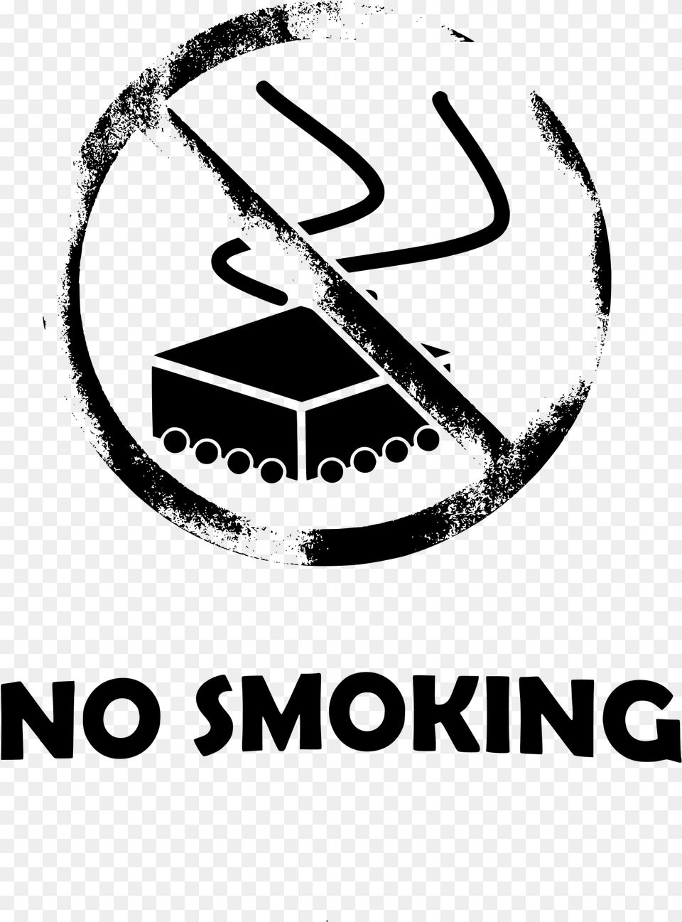 This Icons Design Of No Smoking Chips, Gray Free Png