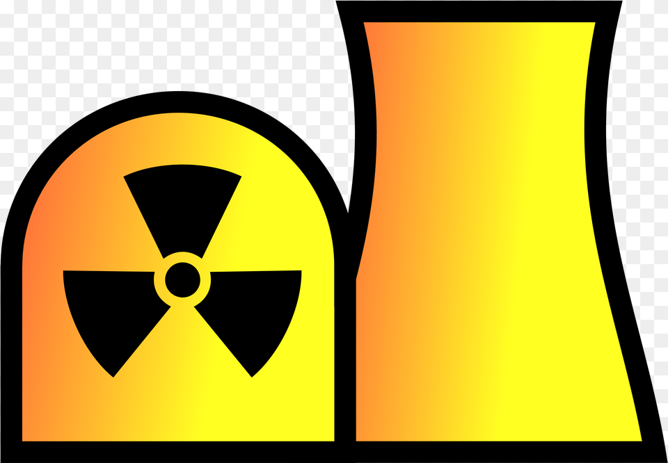 This Icons Design Of Nuclear Power Plant Map, Symbol Free Png Download