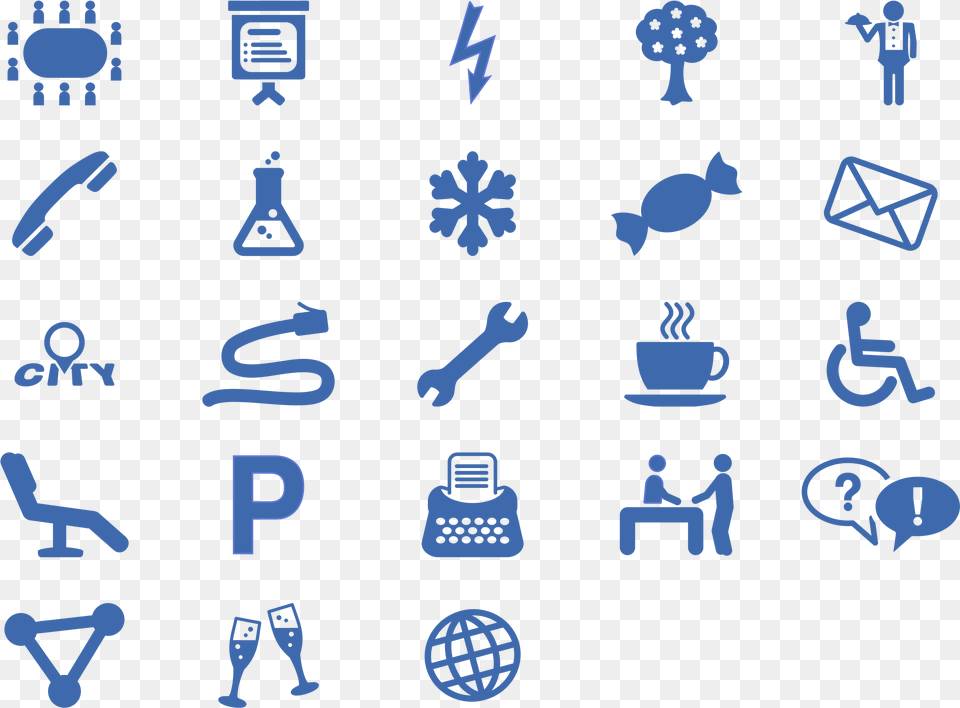 This Icons Design Of Office Services Icon, Text, Person, Cup, Alphabet Free Transparent Png