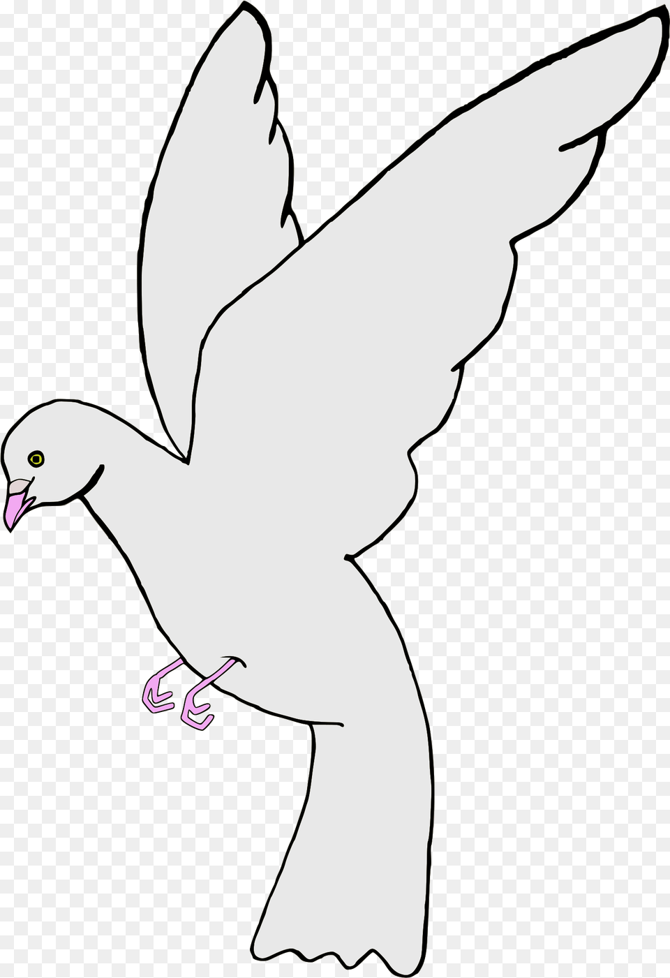 This Icons Design Of Paloma, Animal, Bird, Pigeon, Dove Free Transparent Png