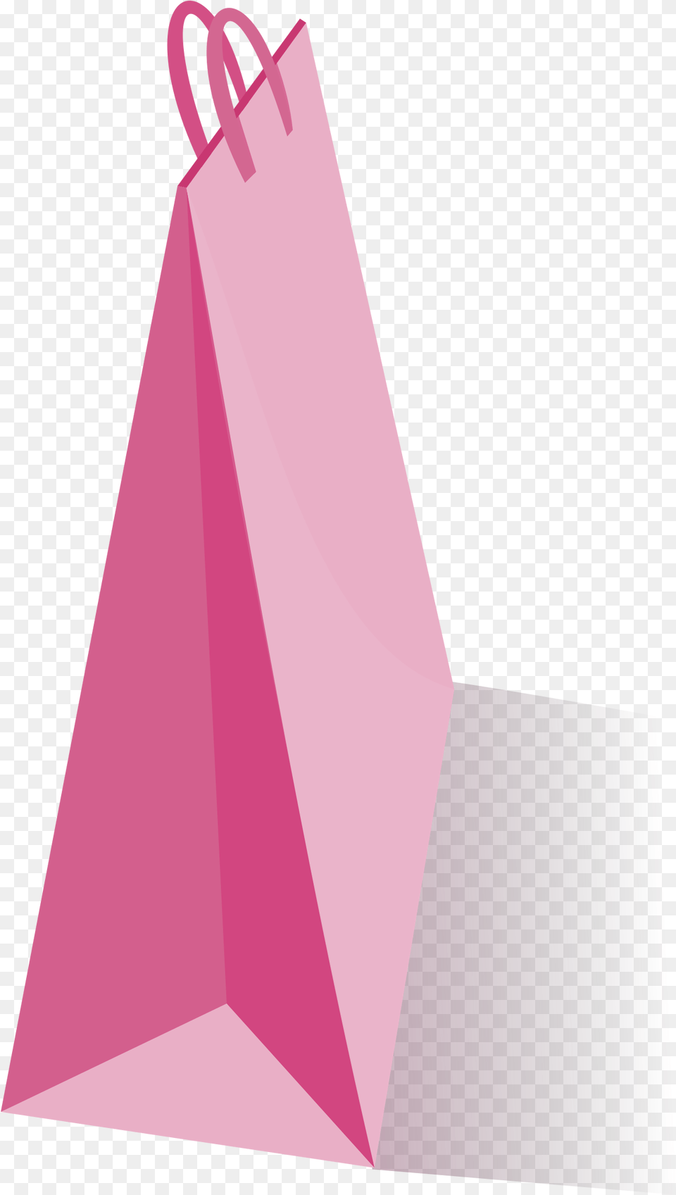 This Icons Design Of Pink Paper Bag, Shopping Bag Free Png Download