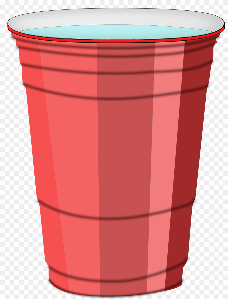 This Icons Design Of Plastic Cup With Water, Bucket, Mailbox Png