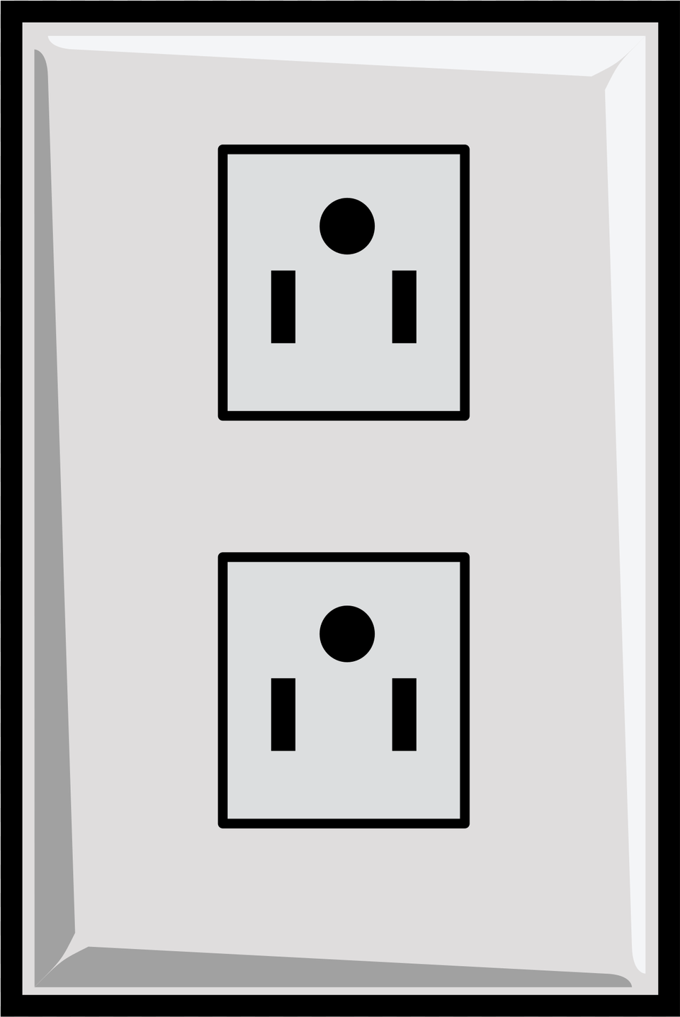 This Icons Design Of Power Outlet, Electrical Device, Electrical Outlet Png