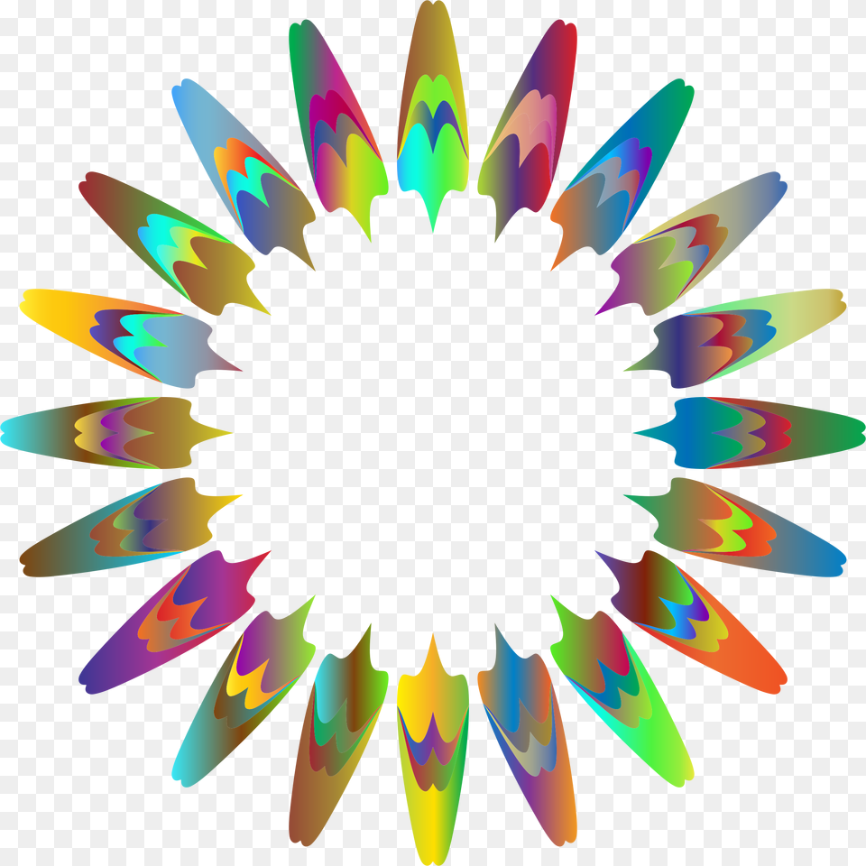 This Icons Design Of Prismatic Abstract Flower, Pattern, Accessories, Art, Fractal Png