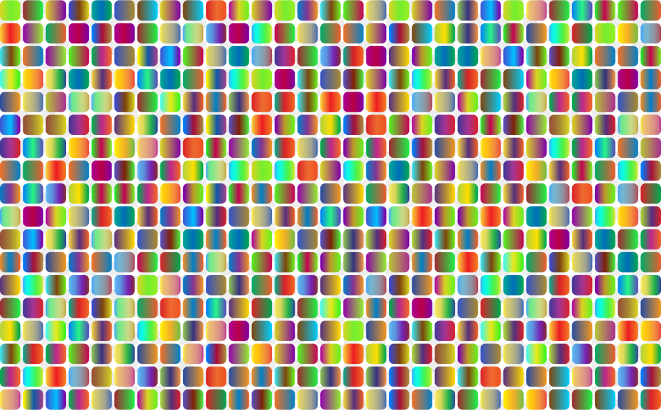 This Icons Design Of Prismatic Rounded Squares, Pattern, Art, Modern Art, Computer Free Png