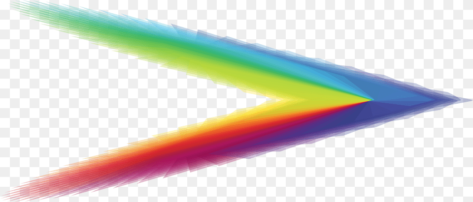 This Icons Design Of Rainbow Arrow, Art, Graphics Png Image