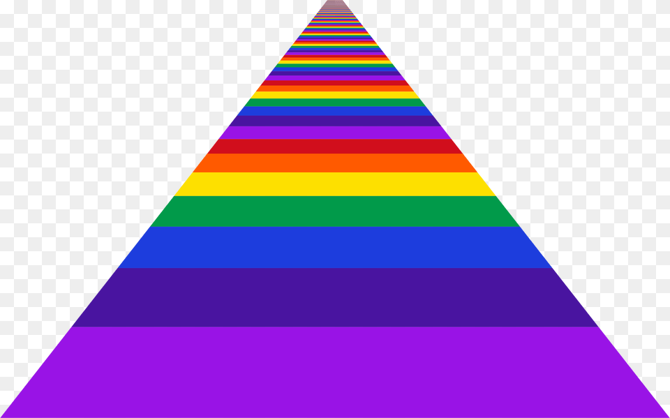 This Icons Design Of Rainbow Road Download Rainbow Road Transparent, Triangle, Lighting Free Png
