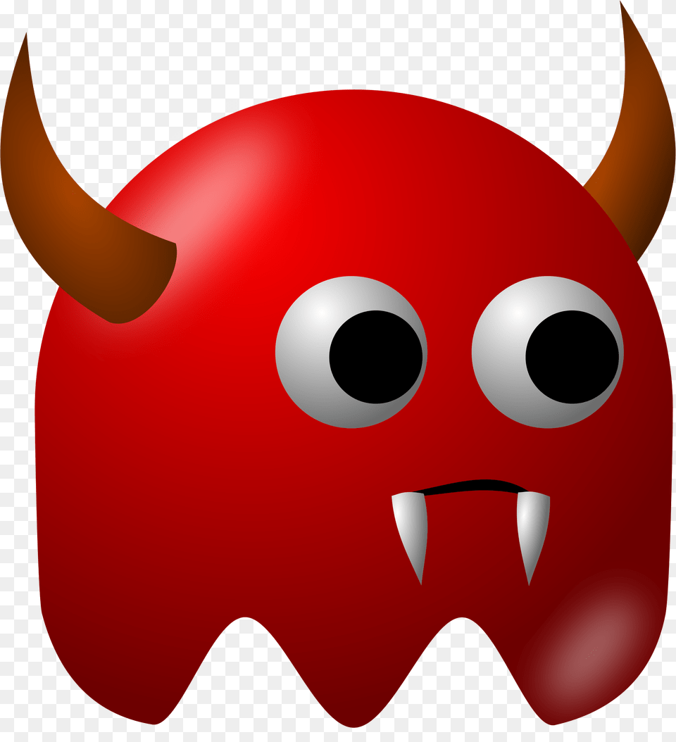 This Icons Design Of Red Monster Ns, Mask Free Png