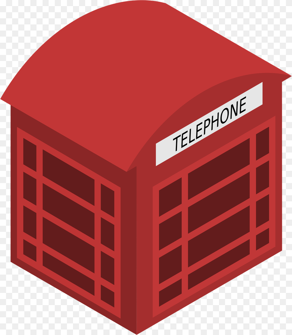 This Icons Design Of Red Phone Box, Scoreboard, Phone Booth Free Transparent Png