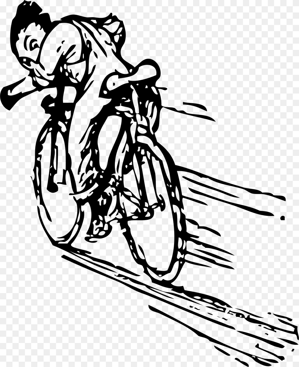 This Icons Design Of Riding A Bike, Gray Png Image