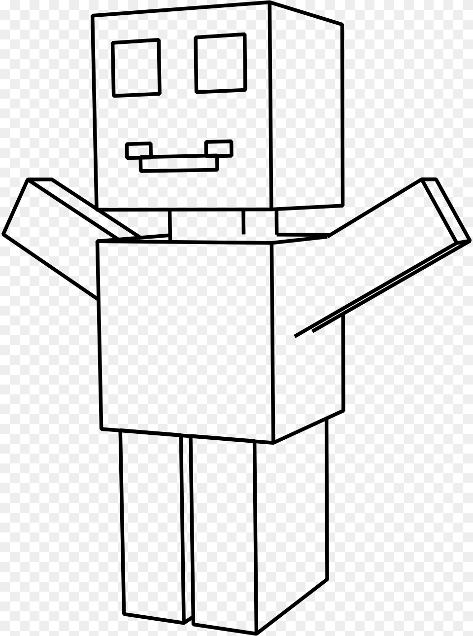 This Icons Design Of Roboman Both Hands Up, Gray Free Transparent Png