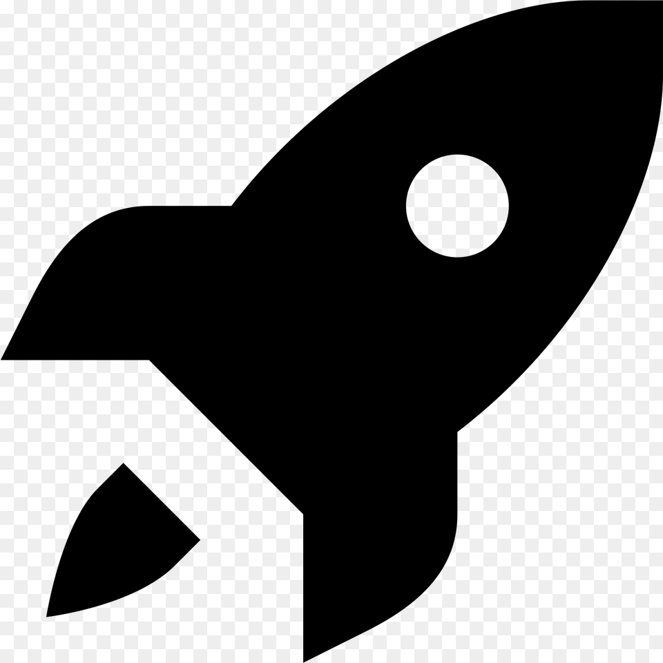 This Icons Design Of Rocket, Gray Png Image