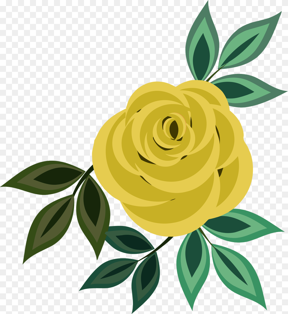 This Icons Design Of Rose, Art, Flower, Graphics, Plant Free Png