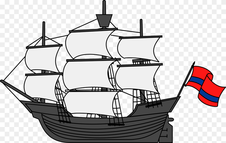 This Icons Design Of Sailing Ship, Boat, Sailboat, Transportation, Vehicle Free Transparent Png