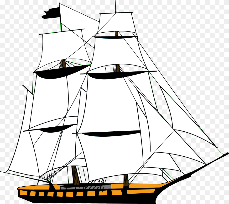This Icons Design Of Sailing Ship White, Boat, Sailboat, Transportation, Vehicle Free Png Download