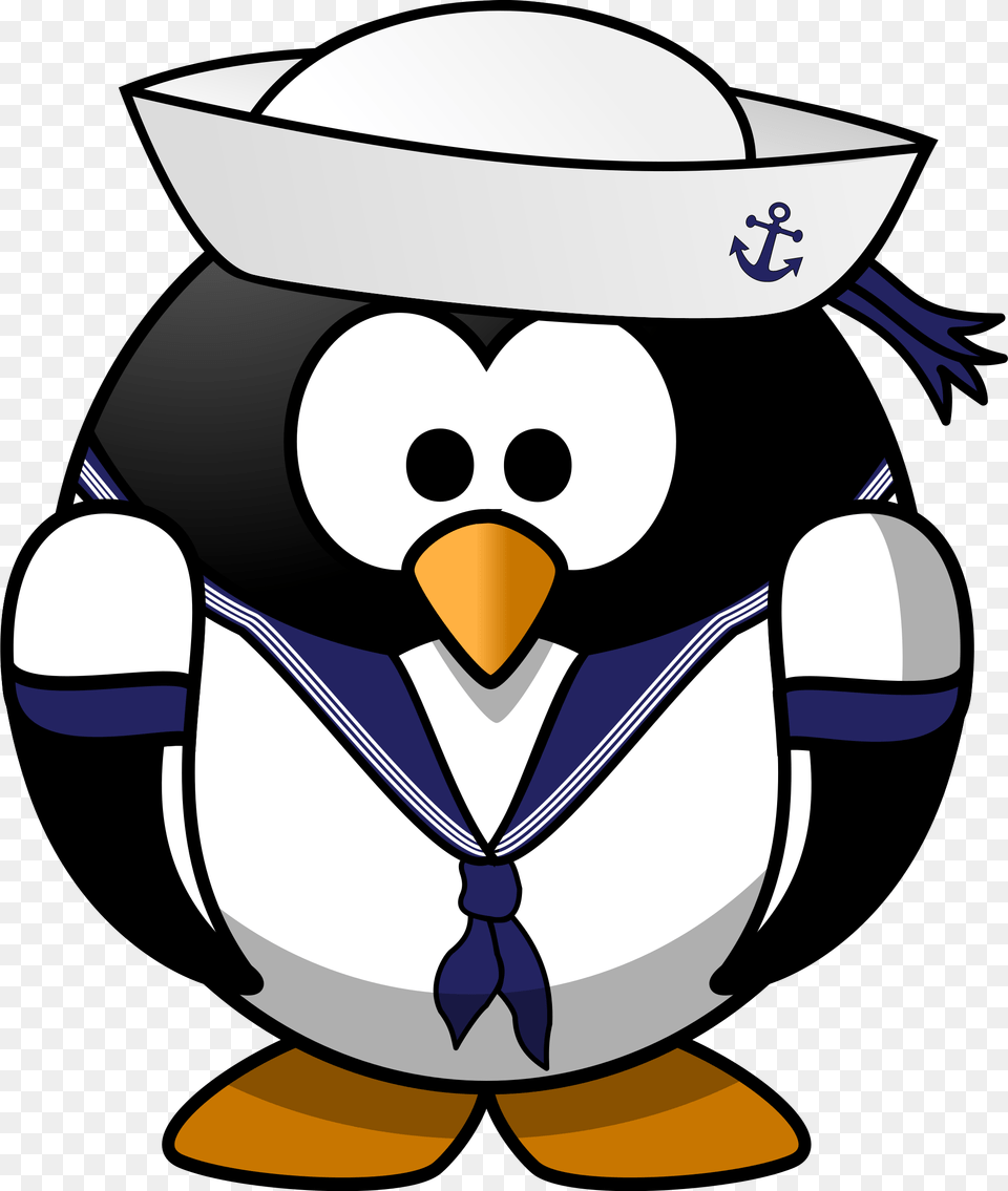 This Icons Design Of Sailor Penguin, Baby, Person, Animal, Bird Png Image