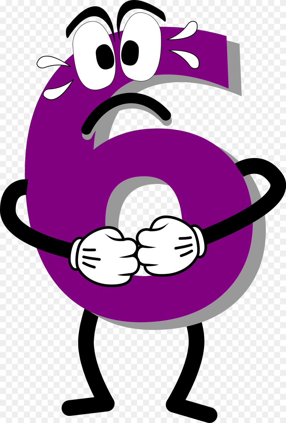 This Icons Design Of Scared Purple, Body Part, Hand, Person Free Png Download