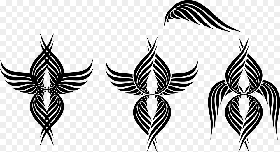 This Icons Design Of Seraphim Wings, Cutlery, Fork, Accessories, Earring Free Transparent Png