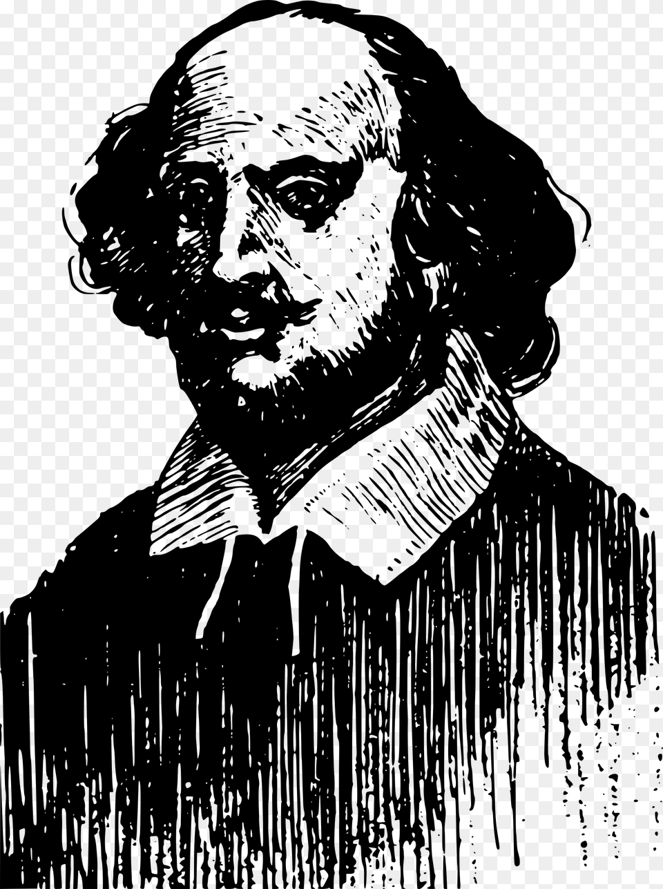 This Icons Design Of Shakespeare Hamlet, Gray Free Transparent Png
