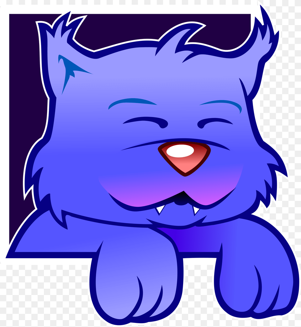 This Icons Design Of Sleepy Soft Kitty Avatar, Purple, Baby, Person, Face Png