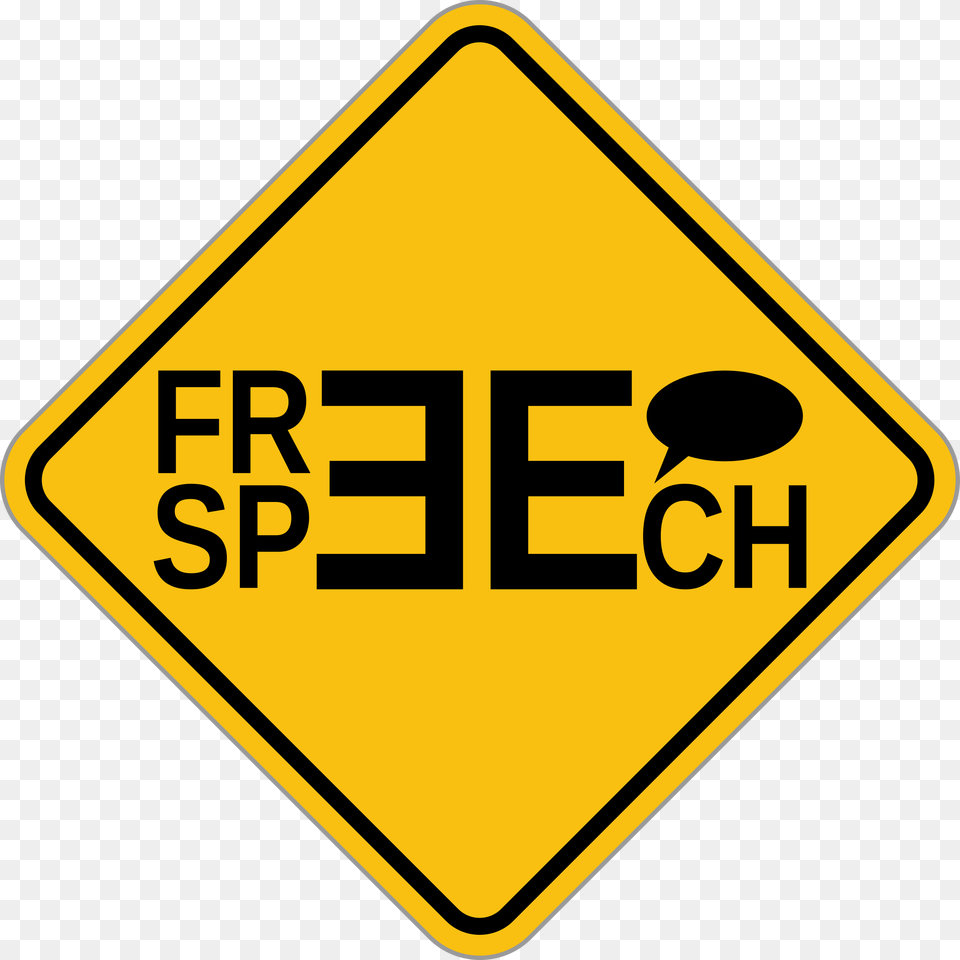 This Icons Design Of Speech, Road Sign, Sign, Symbol, Disk Free Png Download
