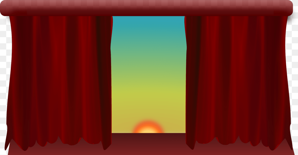 This Icons Design Of Stage With Filtered Drapes, Curtain, Indoors Free Transparent Png