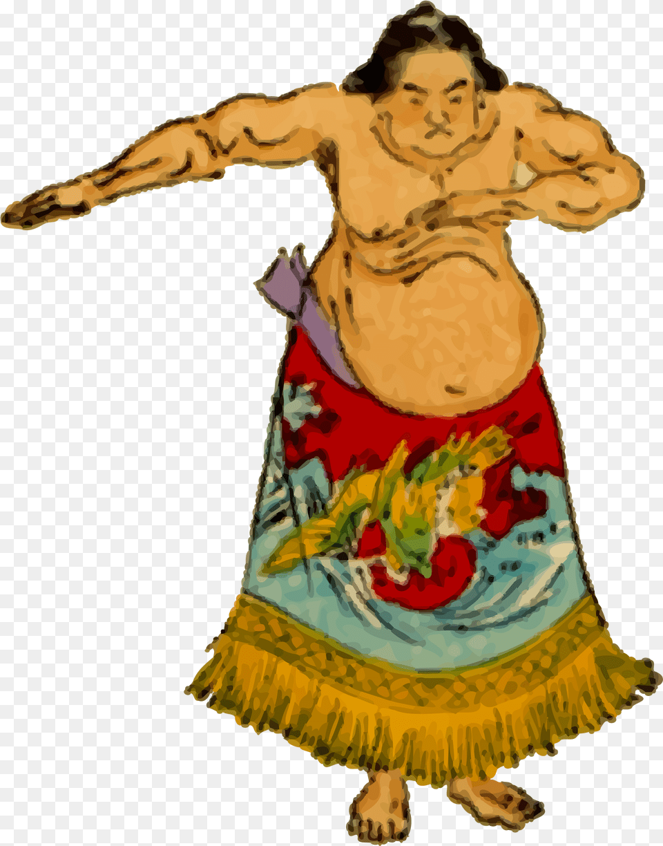 This Icons Design Of Sumo Wrestler, Dancing, Person, Leisure Activities, Adult Png Image