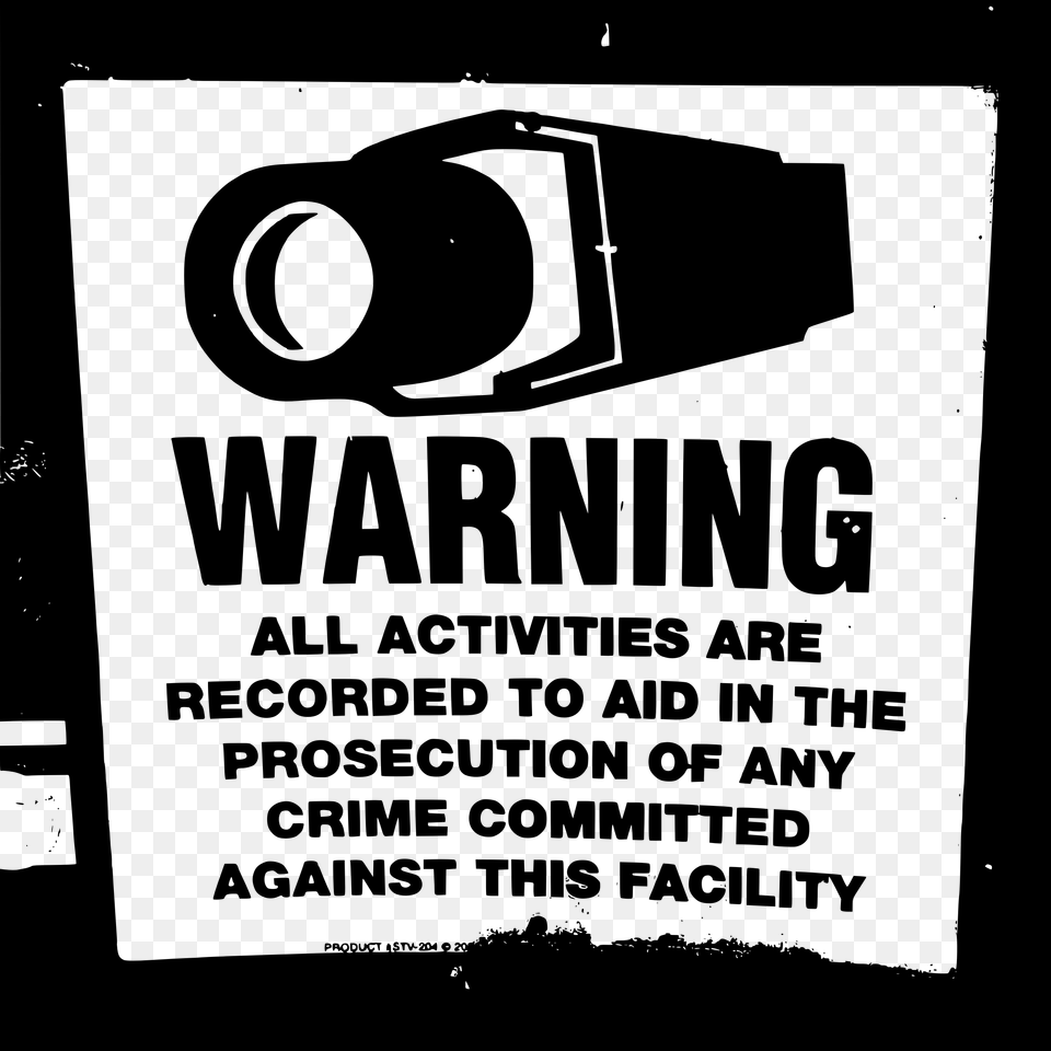 This Icons Design Of Surveillance Alert Sign, Gray Free Png Download
