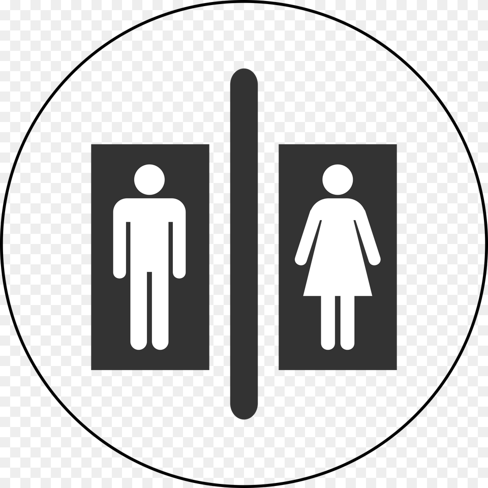 This Icons Design Of Toilet Pictogram, Sign, Symbol, Person, Cross Png Image