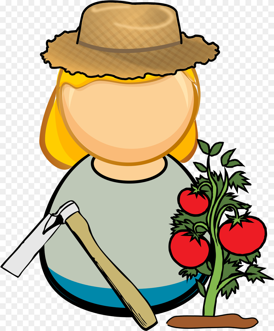 This Icons Design Of Vegetable Grower Grower, Clothing, Hat, Garden, Nature Png