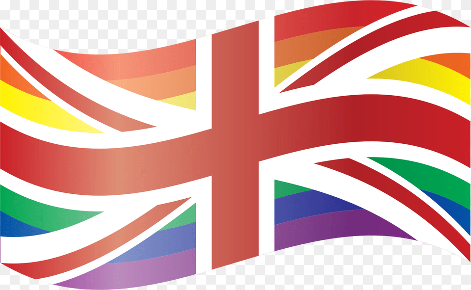 This Icons Design Of Waving Rainbow Union, Art, Graphics Free Transparent Png