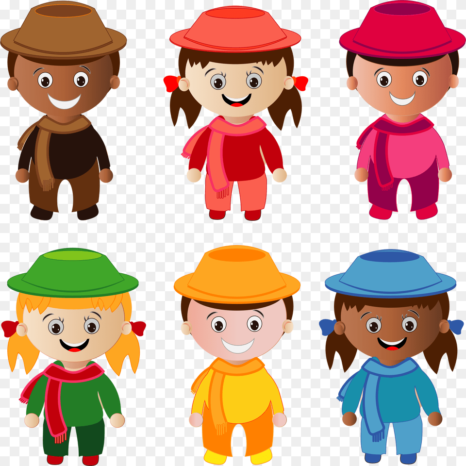This Icons Design Of Winter Kids Part, Baby, Person, Doll, Toy Png Image