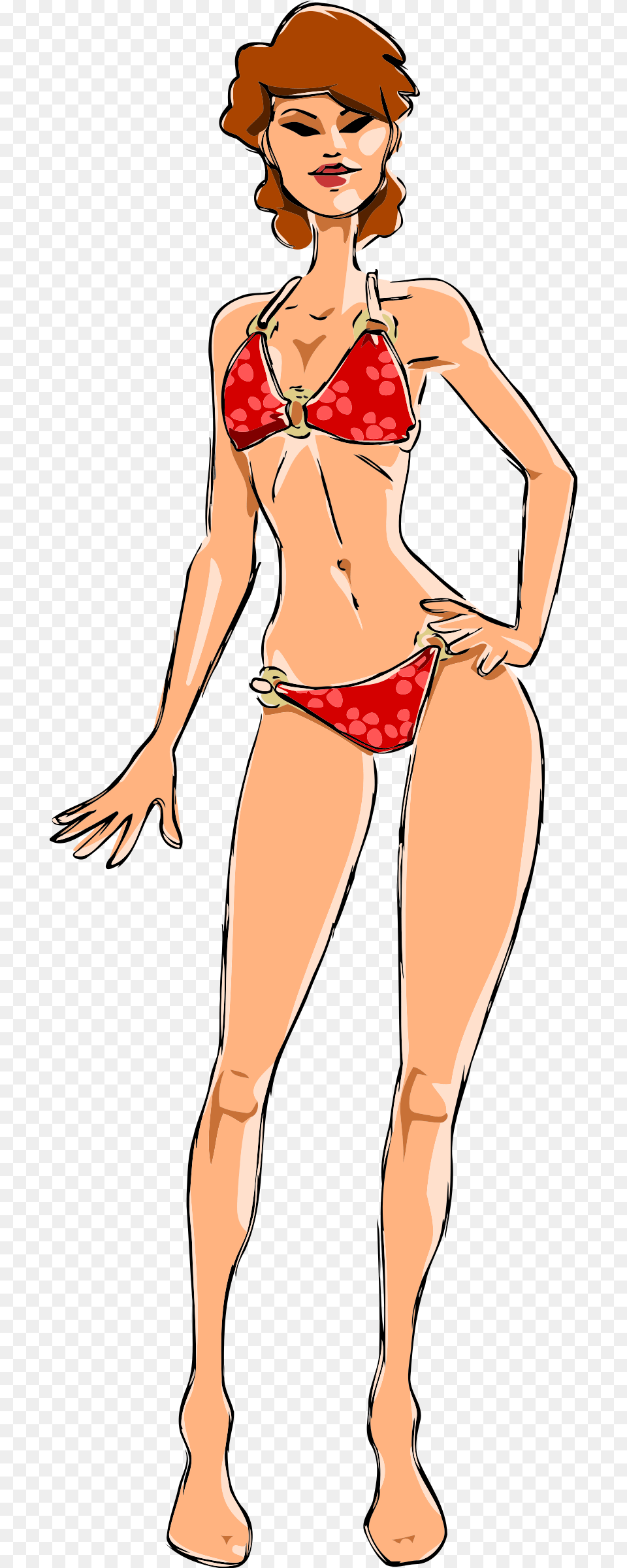 This Icons Design Of Woman In Bikini, Clothing, Swimwear, Adult, Female Free Png Download