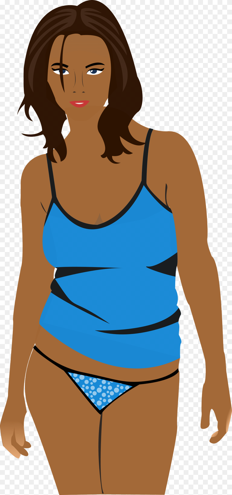 This Icons Design Of Woman Wearing Undies, Adult, Swimwear, Person, Female Free Transparent Png