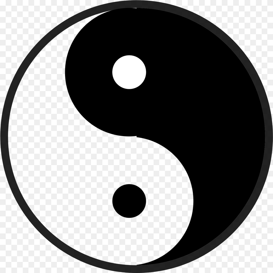 This Icons Design Of Ying Yang, Nature, Night, Outdoors, Lighting Free Png Download