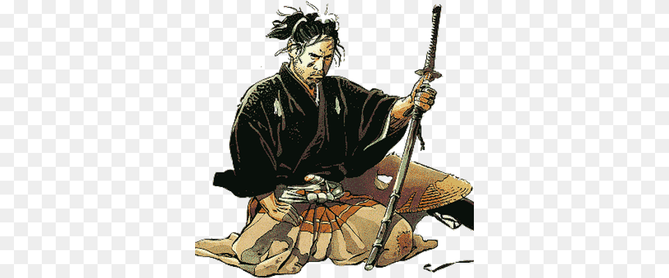 This Illustration Of Unknown Provenance Was Labelled Paradox Humor Change Tattoo, Samurai, Person, Man, Male Png