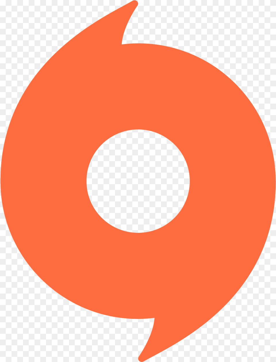 This Image Is A Logo Of A Circle That Has A Point On Origin Icon, Text, Symbol, Number, Astronomy Png