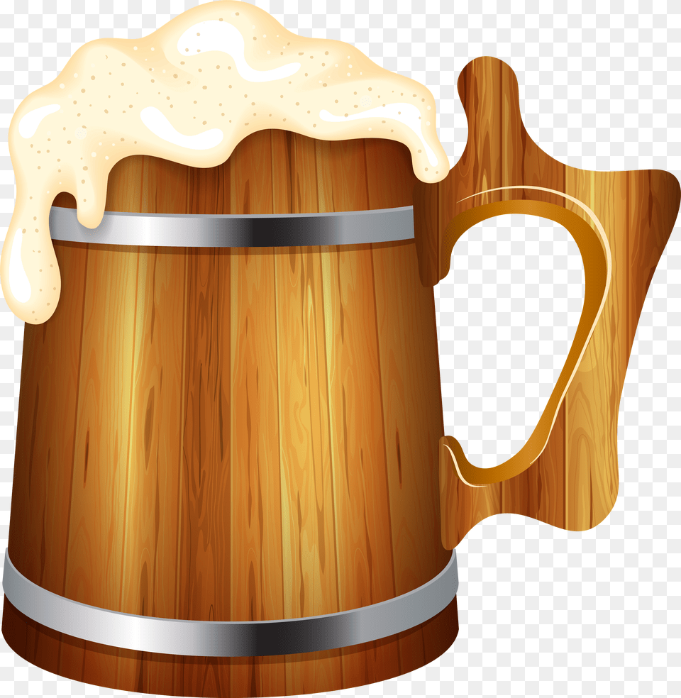 This Image Wooden Wooden Beer Mug Clipart Free Transparent Png