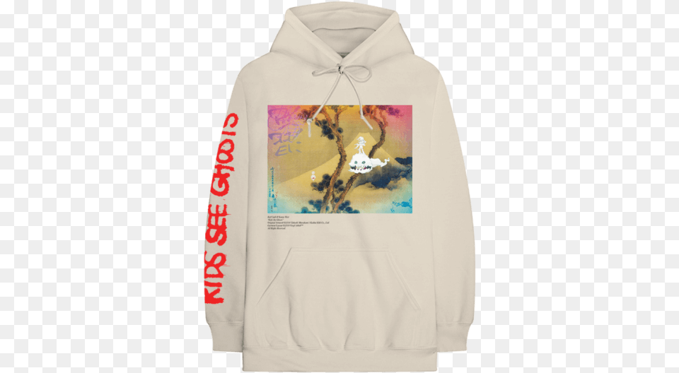 This Includes Cream Colored Long Sleeve T Shirts A Kids See Ghosts Hoodie, Sweatshirt, Clothing, Knitwear, Sweater Png Image