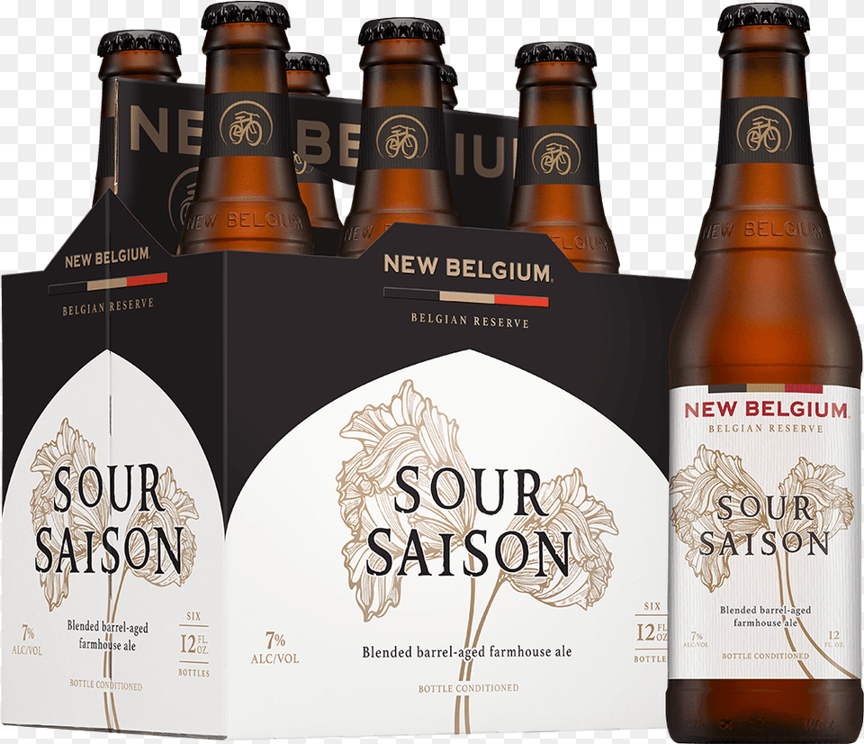 This Intriguing Saison Took Years To Perfect New Belgium Sour Saison, Alcohol, Beer, Beer Bottle, Beverage Free Png Download