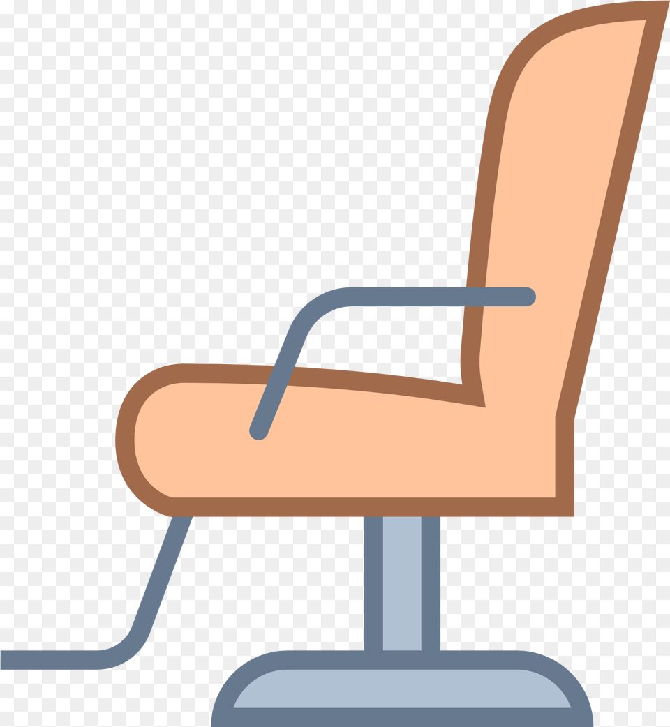 This Is A Barber Chair Chair, Furniture, Armchair, Device, Grass Free Png