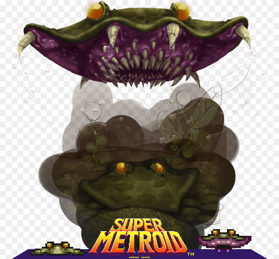 This Is A Chutleach From The Water Area In Super Metroid Super Metroid Free Png Download