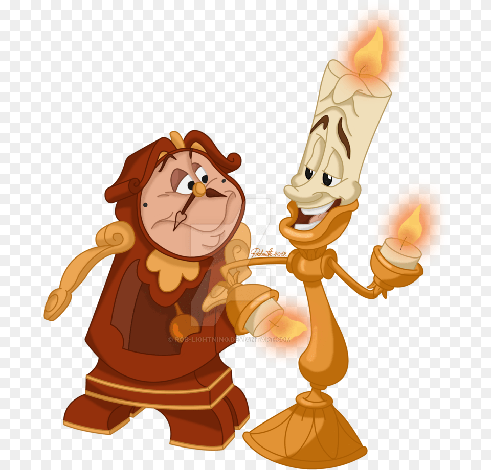 This Is A Cogsworth And Lumiere As Requested By Joanne Lumiere And Cogsworth Beauty And The Beast, Baby, Person, Face, Head Png