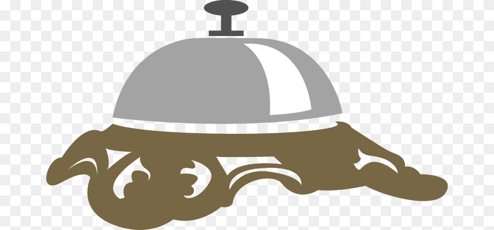 This Is A Front Desk Bell Illustration, Lamp, Lighting, Stencil, Dome Png Image