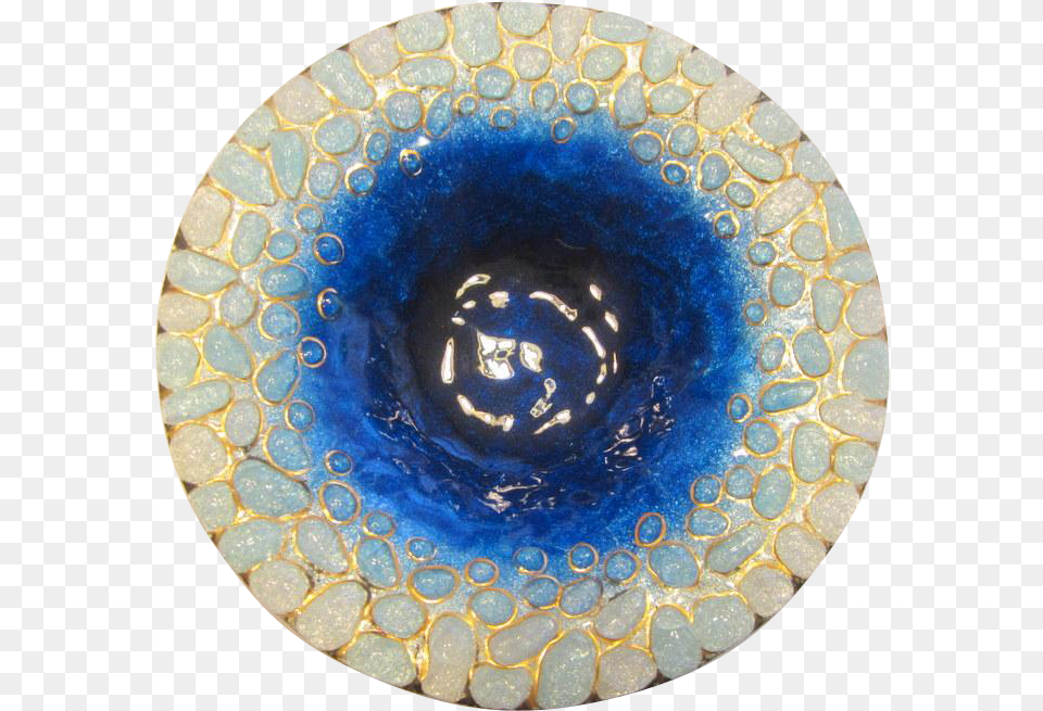 This Is A Gorgeous Vide Poche Dish Translated Meaning Circle, Pottery, Art, Porcelain, Meal Free Transparent Png