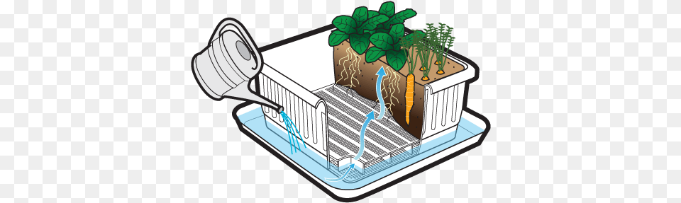 This Is A Healthy Sustainable Way To Water Your Plants Mid America Compost Co Ugeltb2 Metro Grower Elite, Plant, Potted Plant Png Image